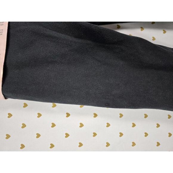 Victorias Secret PINK Bling Cheetah Leopard FOLDOVER Yoga Pants XS Flare - Picture 4 of 9